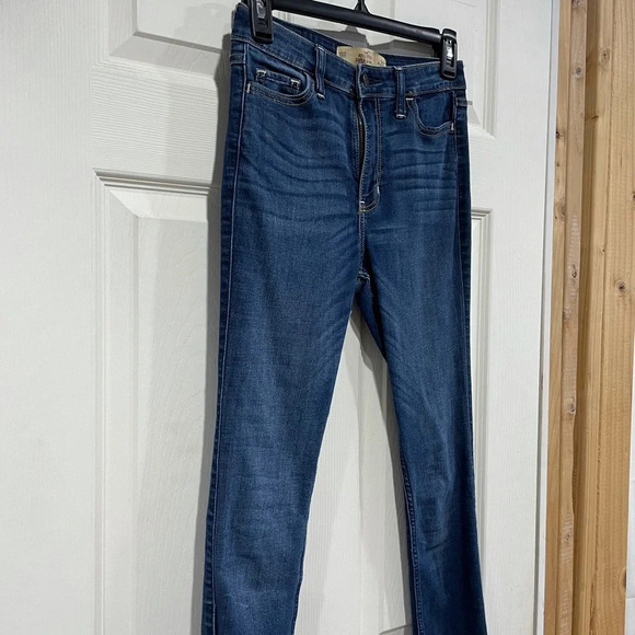 Hollister Jeans Super Skinny High Rise Size 0R 0 Regular - Picture 2 of 7